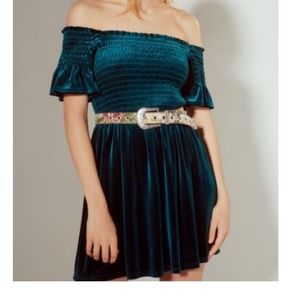 Urban Outfitters velvet dress